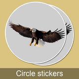 Circle Custom Stickers - Make Your Own Logo Stickers