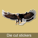 Die Cut Custom Stickers - Make Your Own Logo Stickers