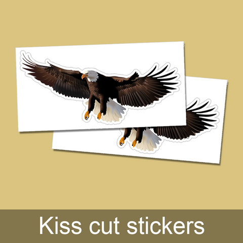 Kiss Cut Custom Stickers - Make Your Own Logo Stickers