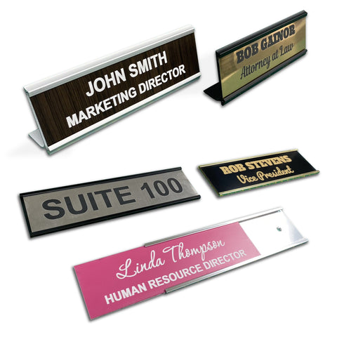 Custom Desk Name Plates