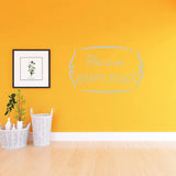 This is Our Happy Place Wall Decal Romantic Wall Decor VWAQ