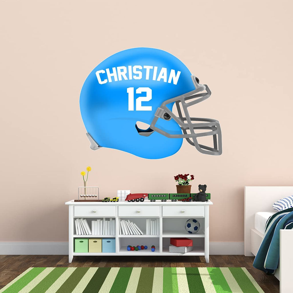 cool football helmet sticker designs