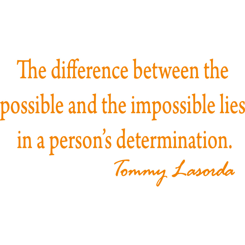  Tommy Lasorda Motivational Quotes Canvas Poster Wall